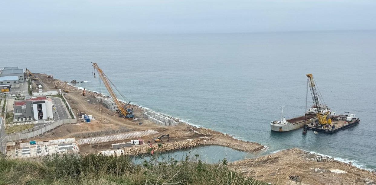 Bejaia desalination marine works