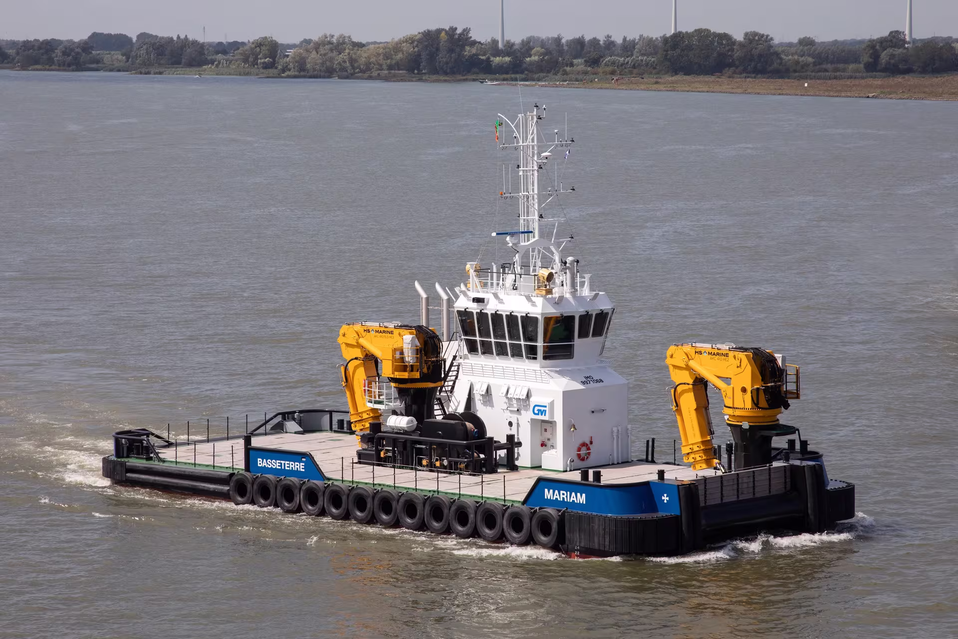 Gemhy Marine pipeline construction